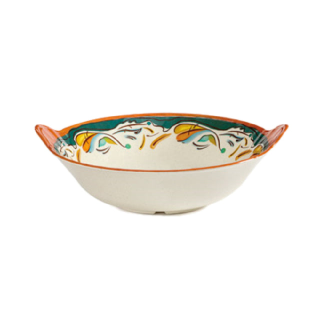 GET Enterprises ML-94-BF Bella Fresco™ Bowl 3 Qt. (3.8 Qt. Rim Full) 13-1/2" Dia. X 3-1/4"H