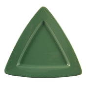 CAC China TRG-12-G Festiware Plate 11-1/2"L X 11-1/2"W X 1"H Triangular