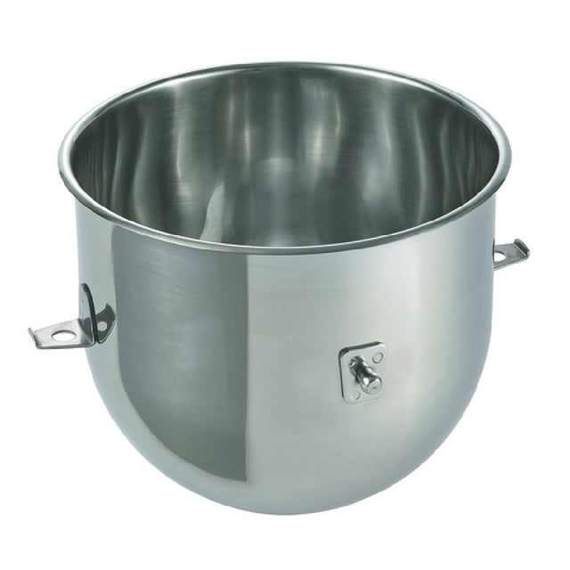 Hubert 68081 - Kratos 30R-040 Mixing Bowl, 10 Qt., 304 Stainless Steel