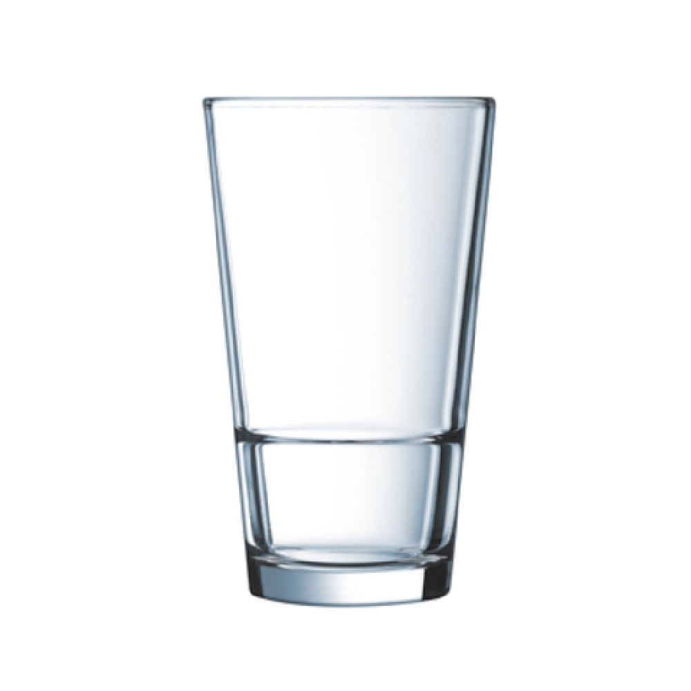 Arc Cardinal H3008 Arcoroc Stack Up Cooler 21.0 Oz Soda Lime Glass