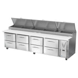 Victory VPPD119HC-8 Pizza Prep Table Powered By V-Core™ Four-section