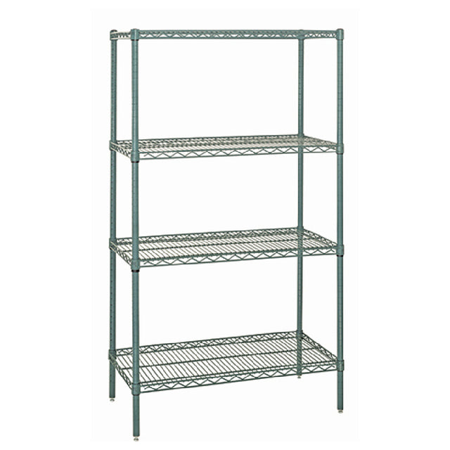 Quantum WR63-1836P Wire Shelving Starter Kit 36"W X 18"D X 63"H 600 800 Lb. Capacity