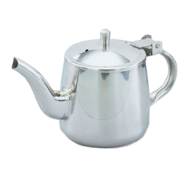Vollrath 46310 Gooseneck Teapot Stainless Mirror Finish