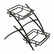 Hubert 42135 - ARCtistic Buffet Stand/Riser, 2-tier, For 1/6-size Pan Housing