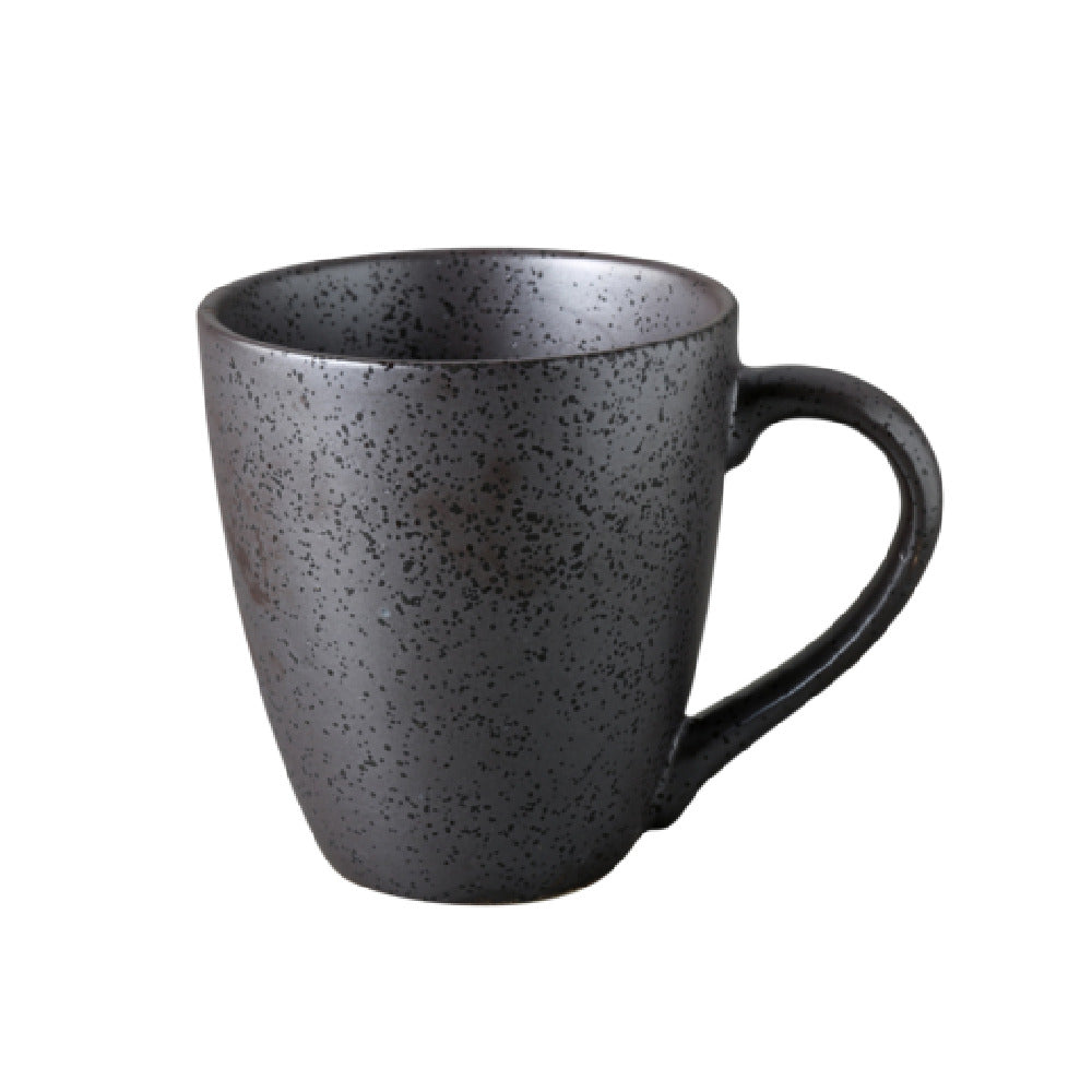 Yanco DB-012 - Diamond Black Mug, 3 5/8" X 4", 12 Oz