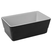 BauscherHepp TB6312W Crock 2-1/3 Qt. 6-3/8" X 10-1/4" X 3-15/16"H