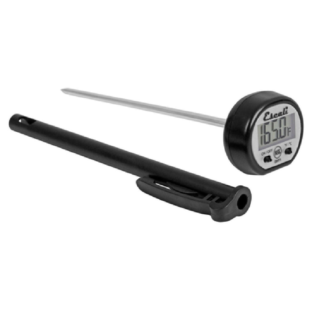 CFS Brands THDGPCKT - San Jamar - Escali Pocket Thermometer, Digital, 4-3/4" Stainless Steel Probe