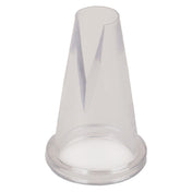 JB Prince B805 Matfer St. Honore Decorating Tube Tip 2-1/4"H X 1/2" Dia. V Shaped Spout