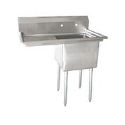 Omcan 25247 (25247) Pot Sink (1) 18" Front To Back X 18" Wide X 11" Deep Bowls