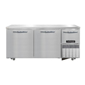 Continental Refrigerator FA68SN-U Undercounter Shallow Depth Freezer Base 68"W