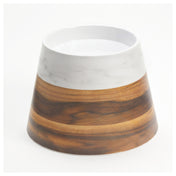 American Metalcraft JBASEMEL8 Juice Dispenser Base Melamine Acacia & Marble