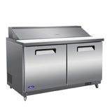 Valpro VP60S-HC Sandwich/Salad Top Refrigerator Two-section 61"W