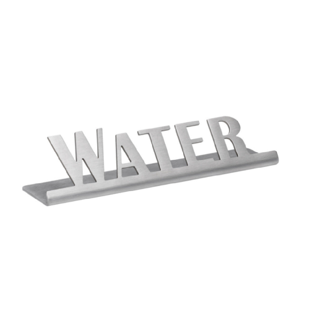 Service Ideas 1C-ST-WATER-SIGN Table Sign "Water" 1"H X 6-3/8"W