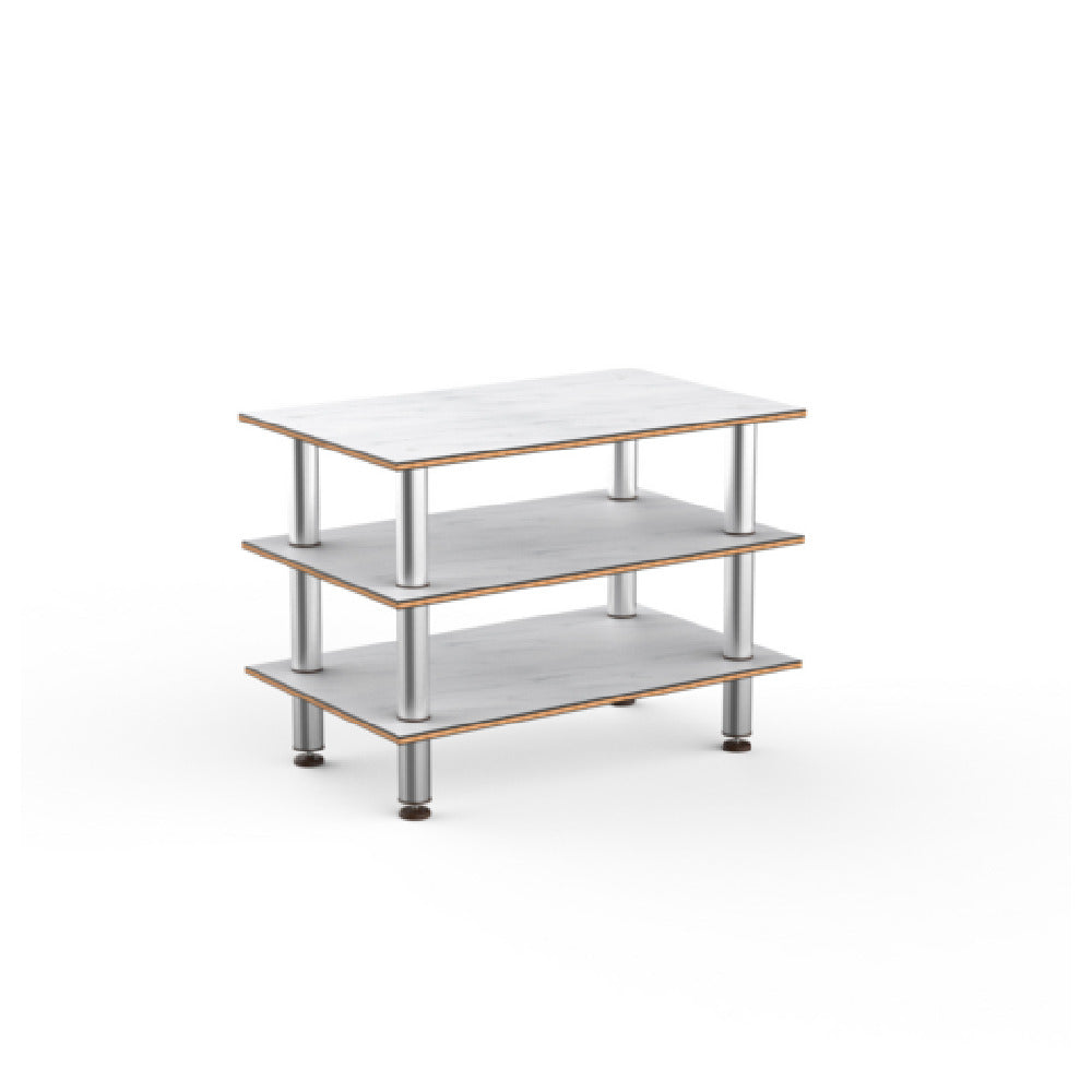 Steelite MGCMLX02CSXF - Modular Classic Medium Unit White Carrera Stainless Steel
