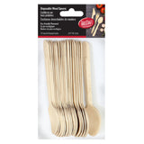 TableCraft Products BAMDSPN65 - Cash & Carry Disposable Spoon, 6-1/2", Eco-friendly