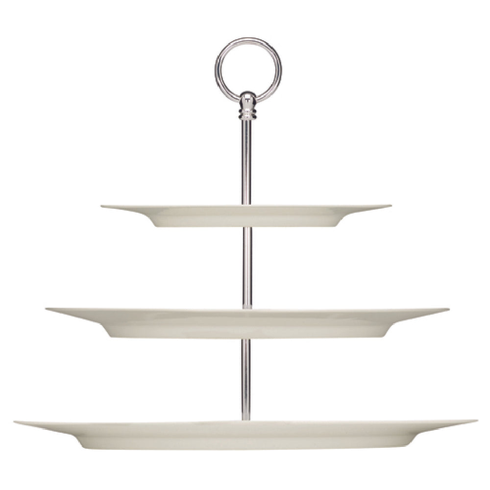 BauscherHepp 697303 Etagére 10-5/8" Dia. X 12-13/16"H 3-tier