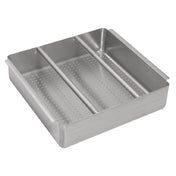 John Boos PB-DTA-1620 Dish Table Pre-Rinse Basket With Welded Slide Bar Stainless Steel Construction