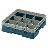 Cambro 9S318414 Camrack® Glass Rack With Soft Gray Extender Full Size