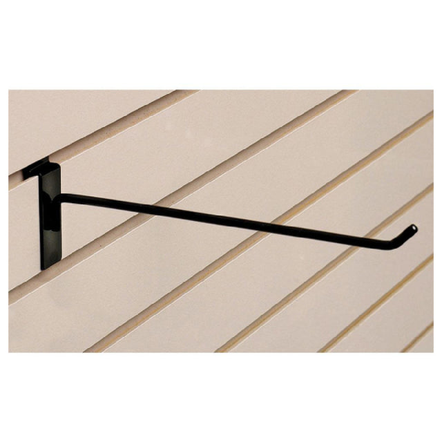 Hubert 56674 - Slatwall Hook, 1/4" Dia. X 10"L, Steel