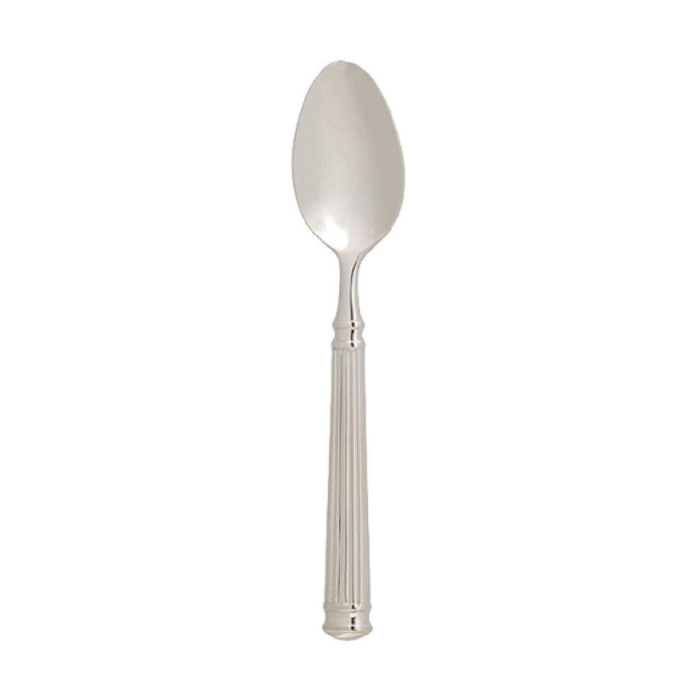 Arc Cardinal FL206 Chef & Sommelier Fluted Dessert Spoon (L:7.874'' X W:0.669'') 18/10 Stainless Steel