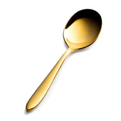 Bon Chef S4401G Luce Bouillon Spoon 6.36" 18/10 Stainless Steel