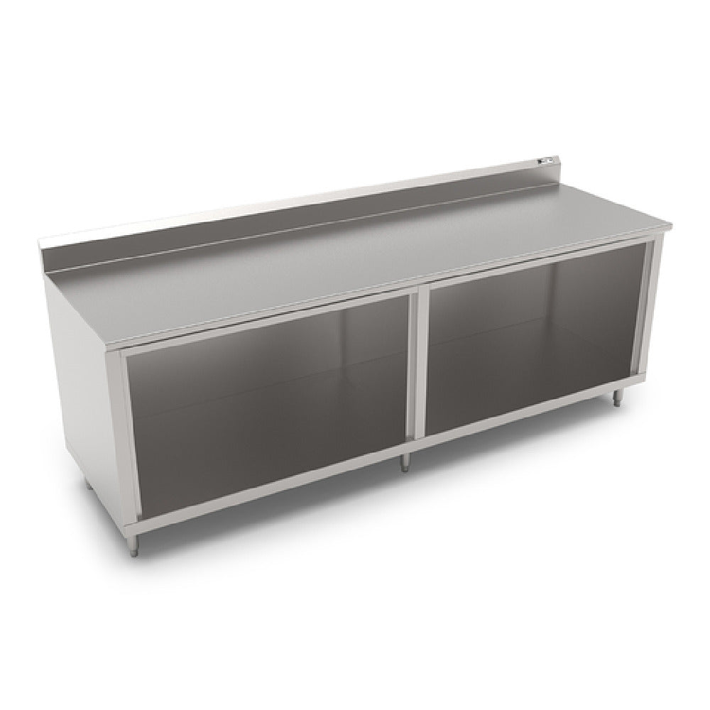 John Boos 4CO4R5-36120 Work Table Cabinet Base With Open Front 120"W X 36"D