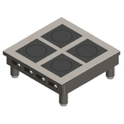 Spring USA BOH-3500-4CTL BOH Series Flameless Induction Cooktop Countertop 4-zone