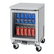 Turbo Air MUR-20SG-N6 M3 Series Undercounter Refrigerator Shallow Depth One-section