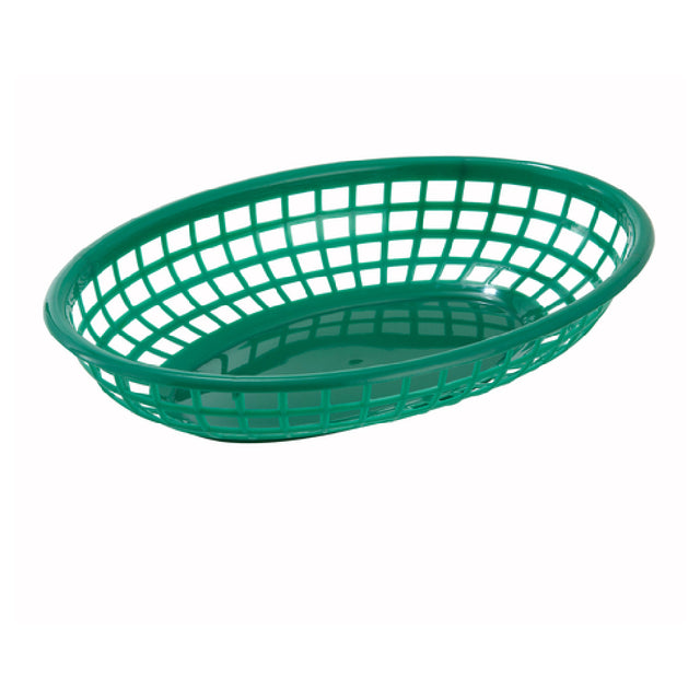 Winco PFB-10G Fast Food Basket 9-1/2" X 5" X 2"H Oval