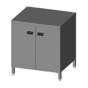 Lainox BSC640 Cabinet With Doors & Side Runners Stainless Steel