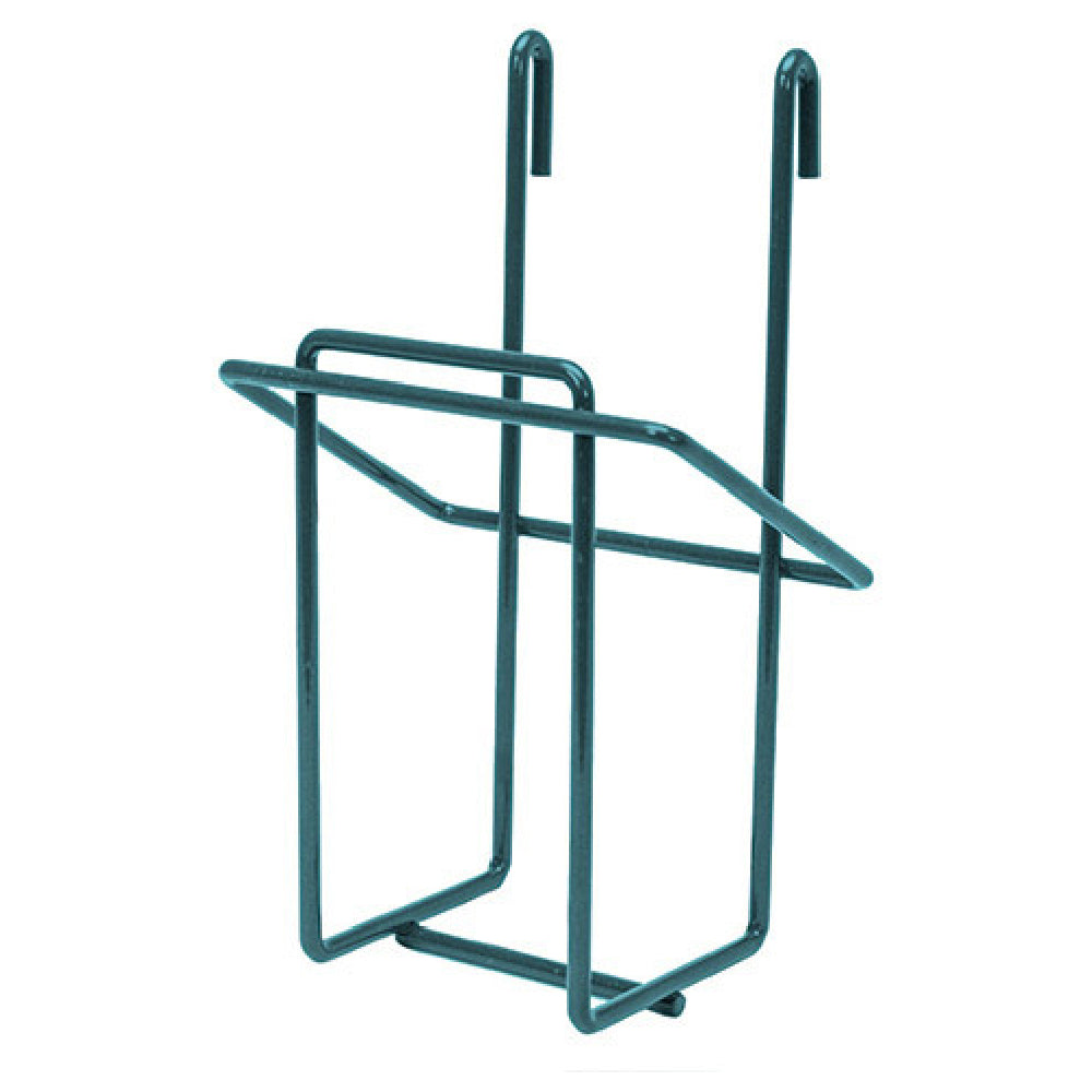 Quantum SG-GBHP Store Grid Glove Box Holder 6"W X 3-3/4"D X 10"H Green Epoxy Antimicrobial Finish