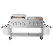 Koolmore CGKIT6-G30P30 Commercial Outdoor Grill 60-4/5"W X 23-1/5"D X 46-1/5"H