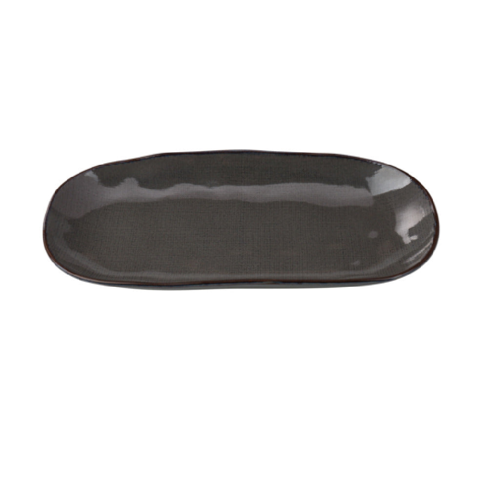 Yanco CB-312 Cowboy Serving Plate 6-1/2"W X 12"D X 1-1/4"H Rectangular