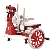 Omcan 20387 (MS-IT-0370-MF) Trento Volano Meat Slicer Flower Flywheel Fully Hand-operated