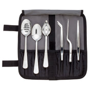 Mercer Culinary M35153 Basics Plating Set 7-piece Includes: (1) M35143 Petite Saucer Spoon