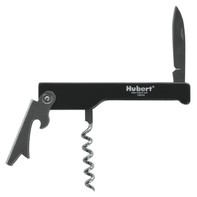 Hubert 57791 - Corkscrew, 4-3/8", With Knife & Bottle Opener