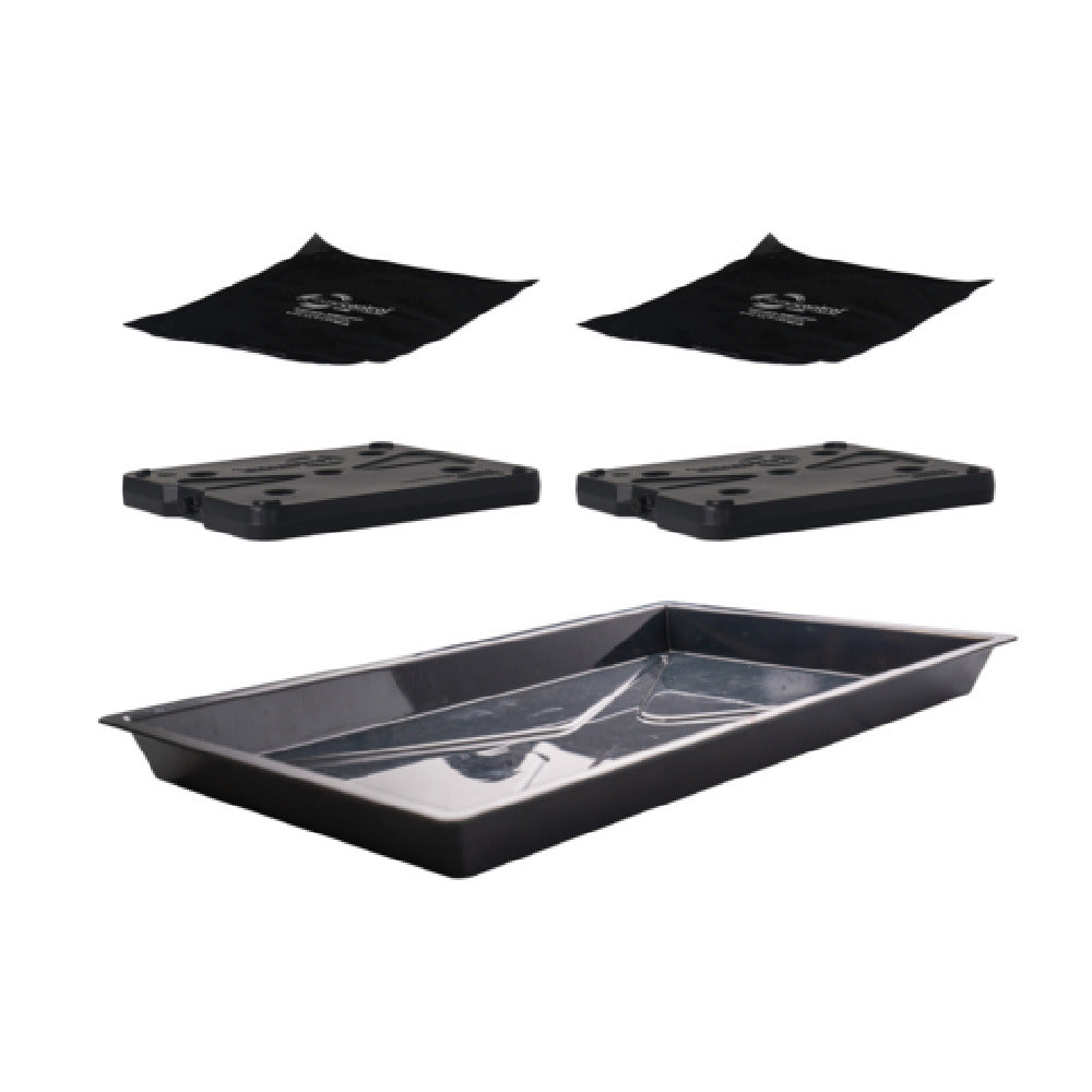 Steelite DWFB20ICESET Ice Cell Set With Tray/Coolblock/Buffer Pouch Mixed Materials