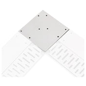 John Boos UBDR-90-IC Bar Drink Rail 90° Inside Corner Filler NSF