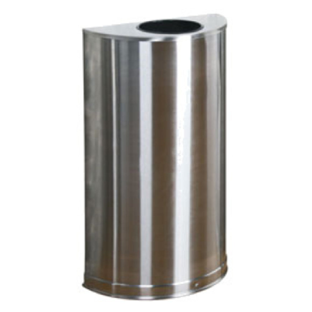 Rubbermaid FGSO12SSSPL European Series Indoor Receptacle 12 Gallon 9"L X 18"W X 32"H