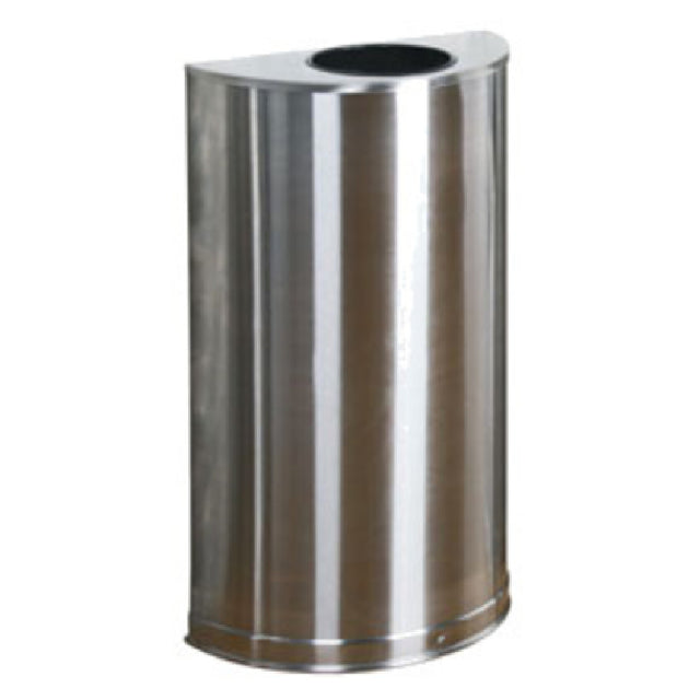 Rubbermaid FGSO12SSSPL European Series Indoor Receptacle 12 Gallon 9"L X 18"W X 32"H