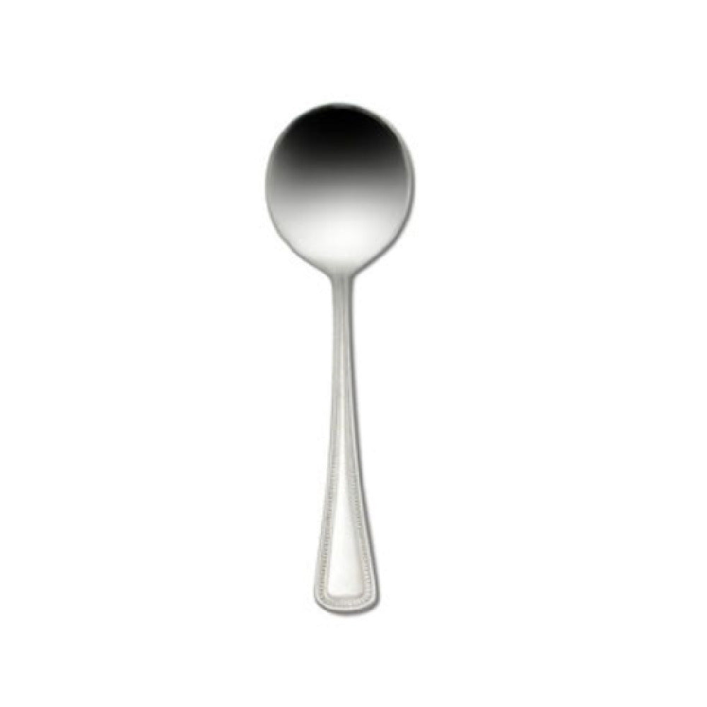 1880 Hospitality B561SBLF Oneida® Bouillon Spoon 6" Beaded Border