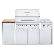 Crown Verity IE-36I Crown Verity Estate Elite 36" Island Cart Grill 34" X 21" Grilling Surface With (5) Individually Controlled Burners