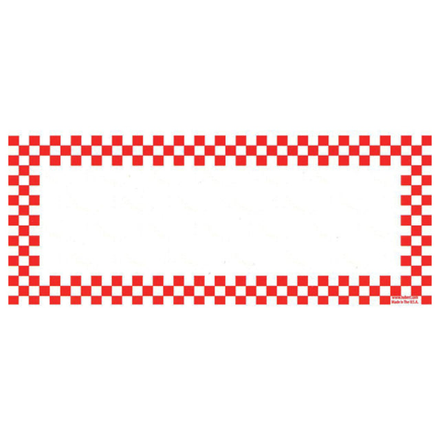 Hubert 59846 - Sign Card, 5" X 2", Rectangular