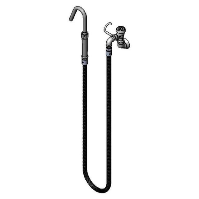 T&S Brass B-0601 Pot Filler Faucet Wall Mount Vacuum Breaker