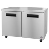 Hoshizaki UF48B - Steelheart Series Undercounter Freezer, Reach-in, Two-section