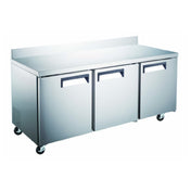 Admiral Craft USWR-3D U-STAR Refrigerated Work Top Counter 71-1/2"W X 29-1/2"D X 38-3/4"H Overall Size