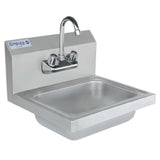 Empura EHS17 - Hand Sink, 17"W X 15"D X 13"H, 15"D X 17"W X 13"H