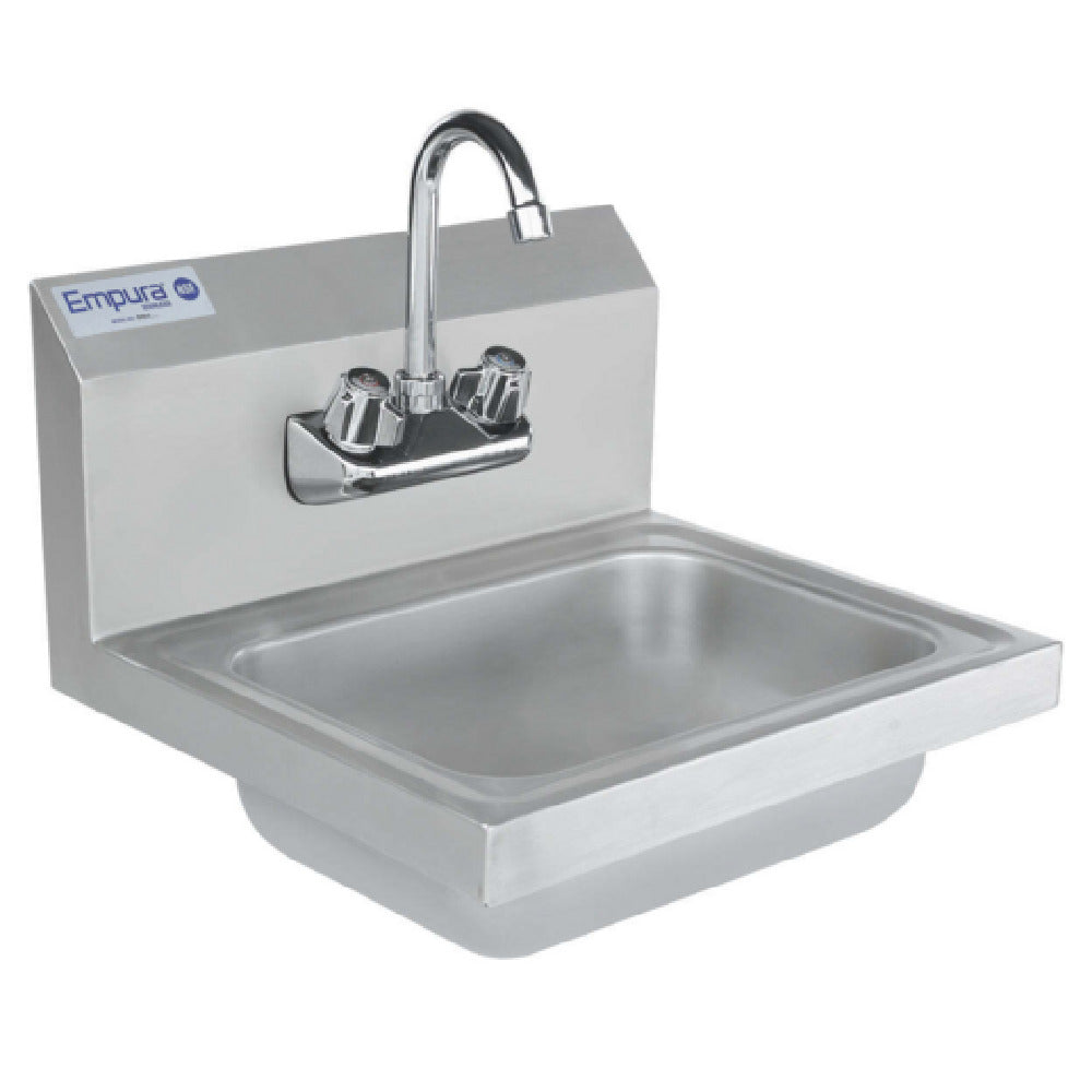 Empura EHS17 - Hand Sink, 17"W X 15"D X 13"H, 15"D X 17"W X 13"H