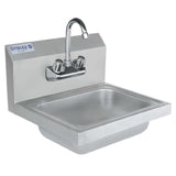 Empura EHS17 - Hand Sink, 17"W X 15"D X 13"H, 15"D X 17"W X 13"H
