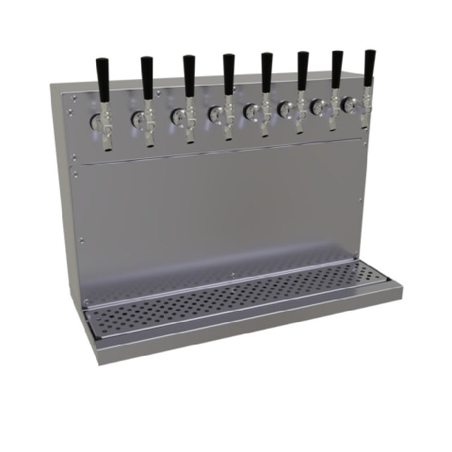 Glastender WT-8-SS Draft Dispensing Tower Wall Mount 26"W X 16"H